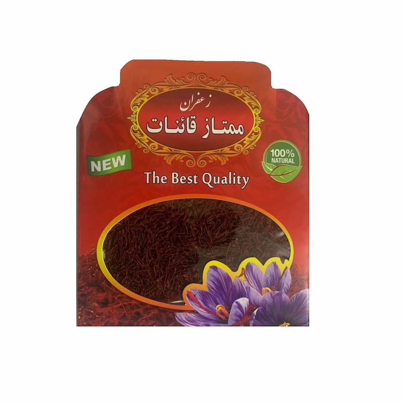 زعفران اصل قائنات مشهد با عطر طبیعی و رنگ دهی بالا